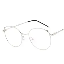 Кот светящиеся уши вес персонализированные очки Мода Свежий плоский зеркальная металлическая оправа Известный Дизайн высокого класса дизайн многоцветный