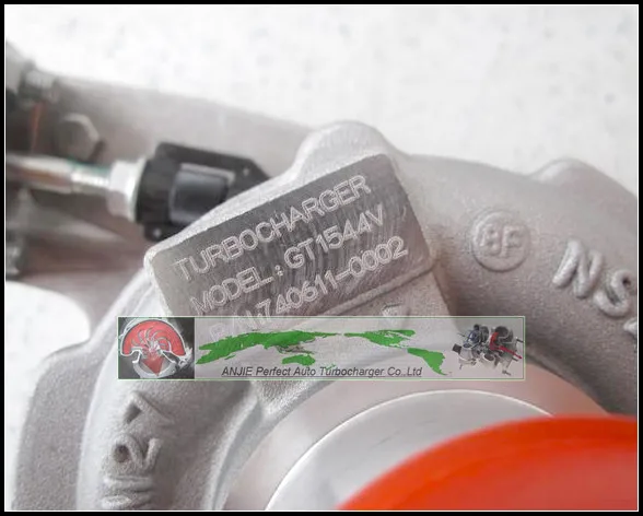 Turbo For HYUNDAI Matrix Getz KIA Cerato Rio Pdride CRDi 2004- D4FA D4FB U1.5L GT1544V 740611 782403 740611-5003S 740611-5002S 740611-5001S Turbocharger (3)