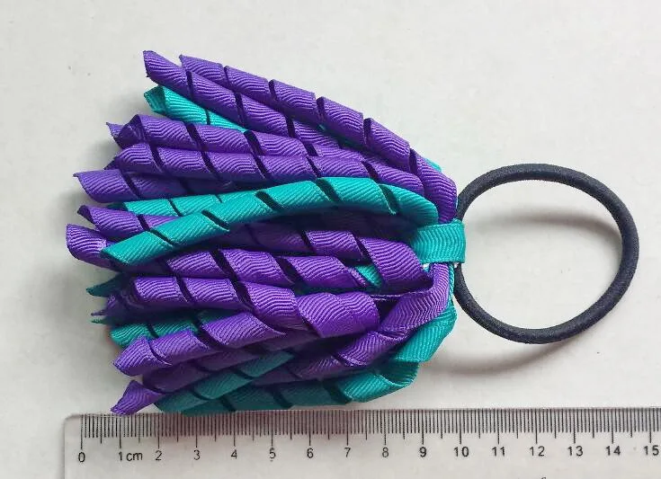 Повязка на голову с круглым вырезом 3 дюйма 50 шт.|rope elastic|rope tierope hair |