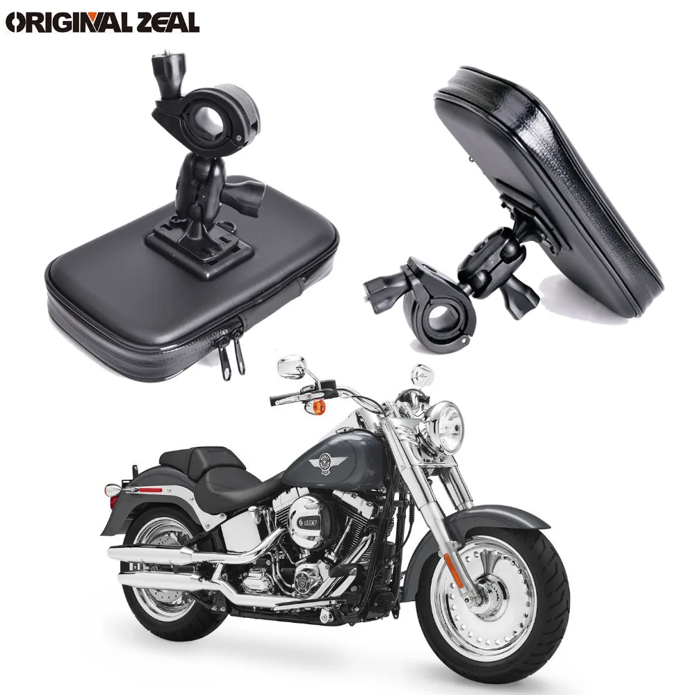 

INIZEAL 360 Rotating Waterproof Bike Phone Holder Bag Motorcycle Stand soporte movil moto Outdoor Support for All Smartphone