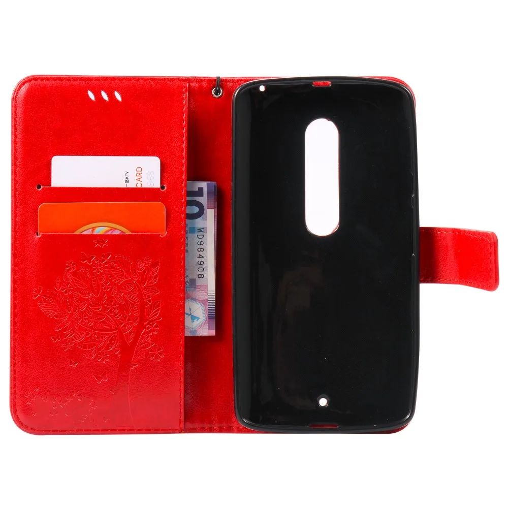 Кожаный чехол кошелек для телефона Motorola Moto X Play XT1561 XT1562 тисненый флип с подставкой