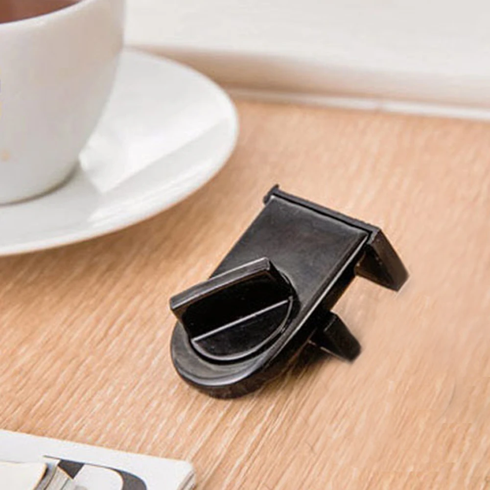 

1pc Iron Security Stopper For Door Sliding Window Stopper Block Adjustable Black