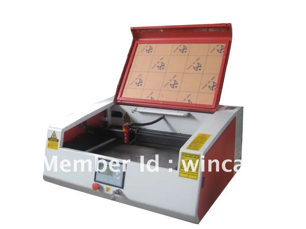Acrylic, wood,Leather,glass bottle laser engraving machine 4030/mini