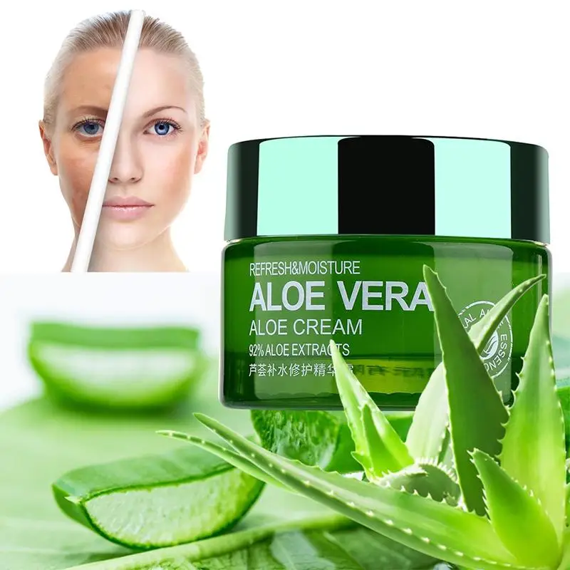 

Aloe Vera Gel Smooth Moisturizing Whitening Day Cream Anti Wrinkle Anti Aging Face Cream