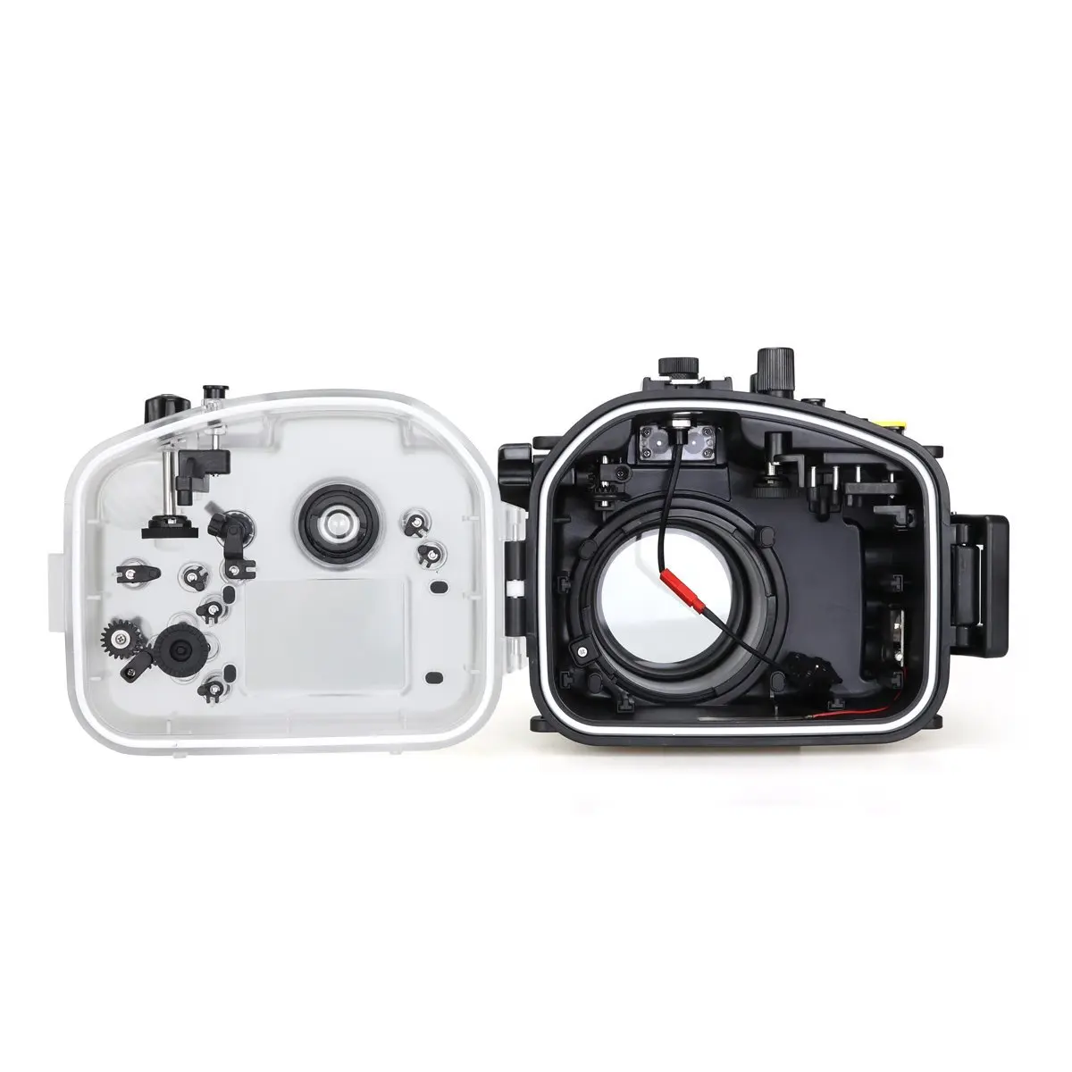 Водонепроницаемый корпус для подводной камеры Seafrogs 40 м 130 футов Panasonic GH5 + MEIKON Red