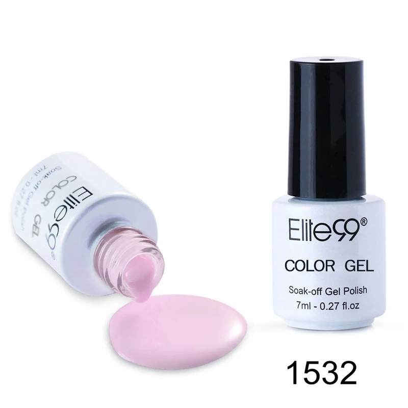 Elite99 7 мл Гель-лак для ногтей красивый цветной лак для самостоятельного дизайна ногтей цветной Цветной Гель-лак глазурь краска цветная доступна выбор 1 из 58 - Цвет: EG1532
