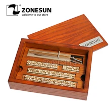 ZONESUN 6 мм т слот 10 см приспособление+ 52 буквы алфавита+ 10 цифр+ 20 символ на заказ кожа штамп тяга инструмент брендинг Железный станок