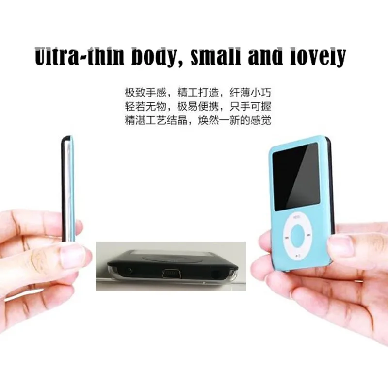 Sport MP4 100% Built-in 8G Real Memory (Virtual 32G) 1.8\