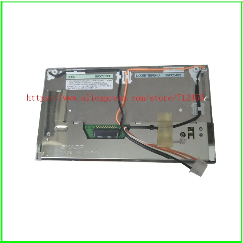 

100% Original New Display LQ065T9BR53T LQ065T9BR55U LQ065T9B exact for BMW E46 330CD Car DVD navigation GPS audio video CD radio