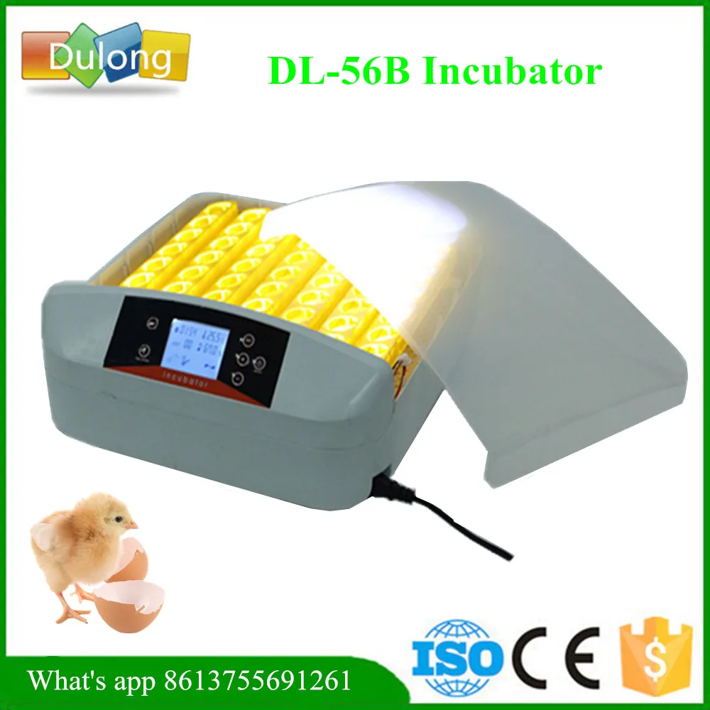 

new design model 56 eggs incubator machine for chicken duck quail egg