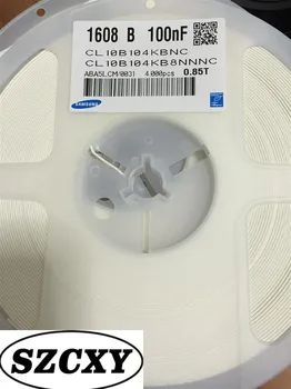 

New and original 100PCS CL10B104KB8NNNC 0.1UF 50V X7R 0603