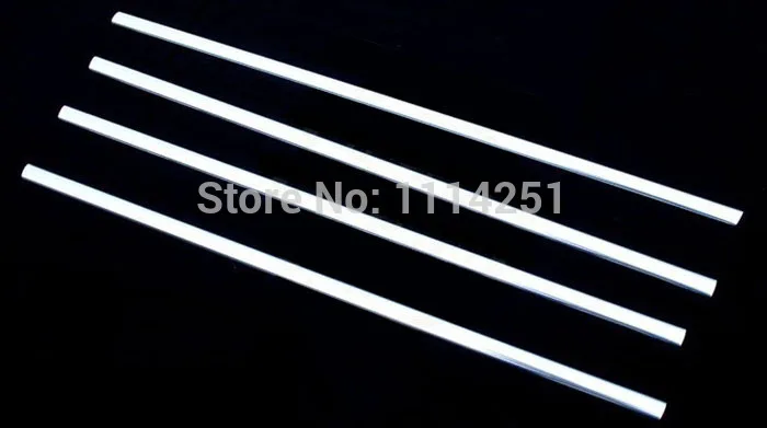 Нержавеющая сталь низкая нижний оконной рамы подоконник отделка Хром Стайлинг Внешние 4 шт./компл. для Jeep Compass 2011 2012 2013