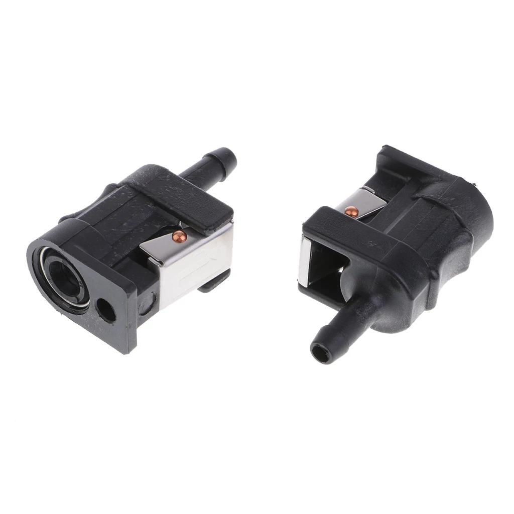 2pcs Plastic Female Fuel Line Tank Connector Fit Yamaha Outboard Motor Marine Boat Engine 6.5 x 11 cm Dropship