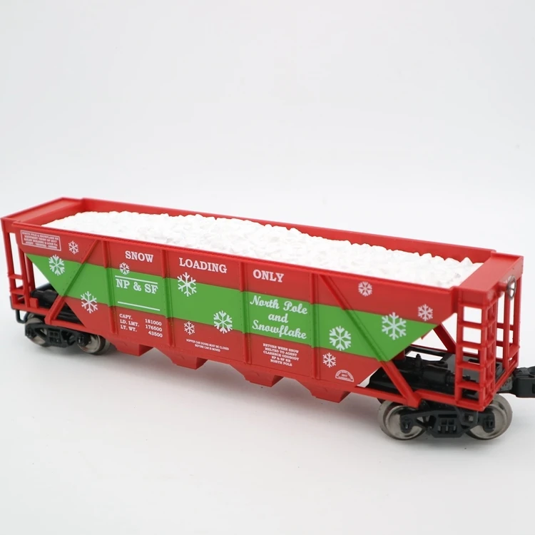 

New Train Snow Container 1/48 Special Price Die-casting Metal Desktop Display Collection Model