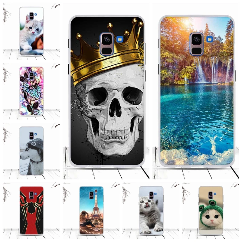 Soft TPU Silicone Coque For Samsung Galaxy A8+ A8 Plus 2018 A730F Case Cover Fundas (2018) A730 | Мобильные телефоны и
