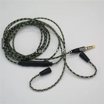 

diy upgrade cable with mic for IE8I/IE80/IE8