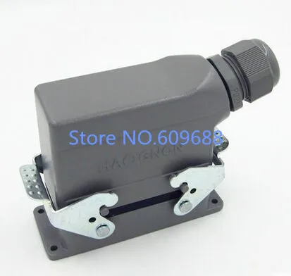 

Aviation plug,Heavy Duty connector,Socket Plug Rectangle HDC-HE-016-1 16pins 16A