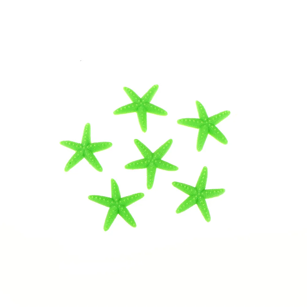 Планшет микро пейзаж морские украшения натуральный 5 цветов Морская звезда ракушки мини Ремесла 3*3 см 6 шт./лот