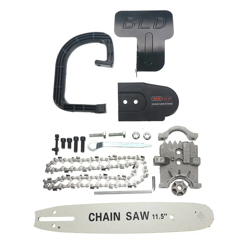 6 Speed Adjustable Electric 100 Angle Grinder + M10 Chainsaw Woodworking Cutting 1000W 11000rpm Chainsaw Bracket Change Grinder 6 Speed Adjustable Electric 100 Angle Grinder + M10 Chainsaw Woodworking Cutting 1000W 11000rpm Chainsaw Bracket Change Grinder