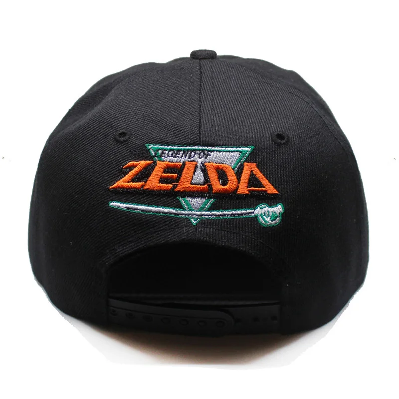Легенда о Zelda вышивка логотипа Бейсбол Кепки s Snapback Кепки s Шапки Повседневное регулируемый зеленая шляпа от солнца Кепки