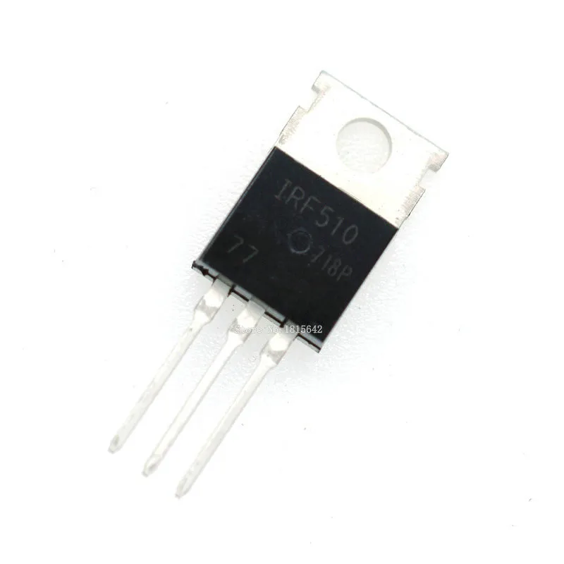 10 шт./лот IRF510N TO-220 IRF510NPBF IRF510 MOSFET N-Chan 100V 5 6 Amp irf510 Транзистор Триод | Электронные
