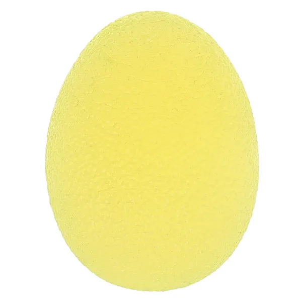 Силиконовые яйцо массаж рук зажимной эспандер сильные стороны снятие стресса мощность мяч предплечье палец упражнения фитнес оборудование для тренировок - Цвет: Цвет: желтый