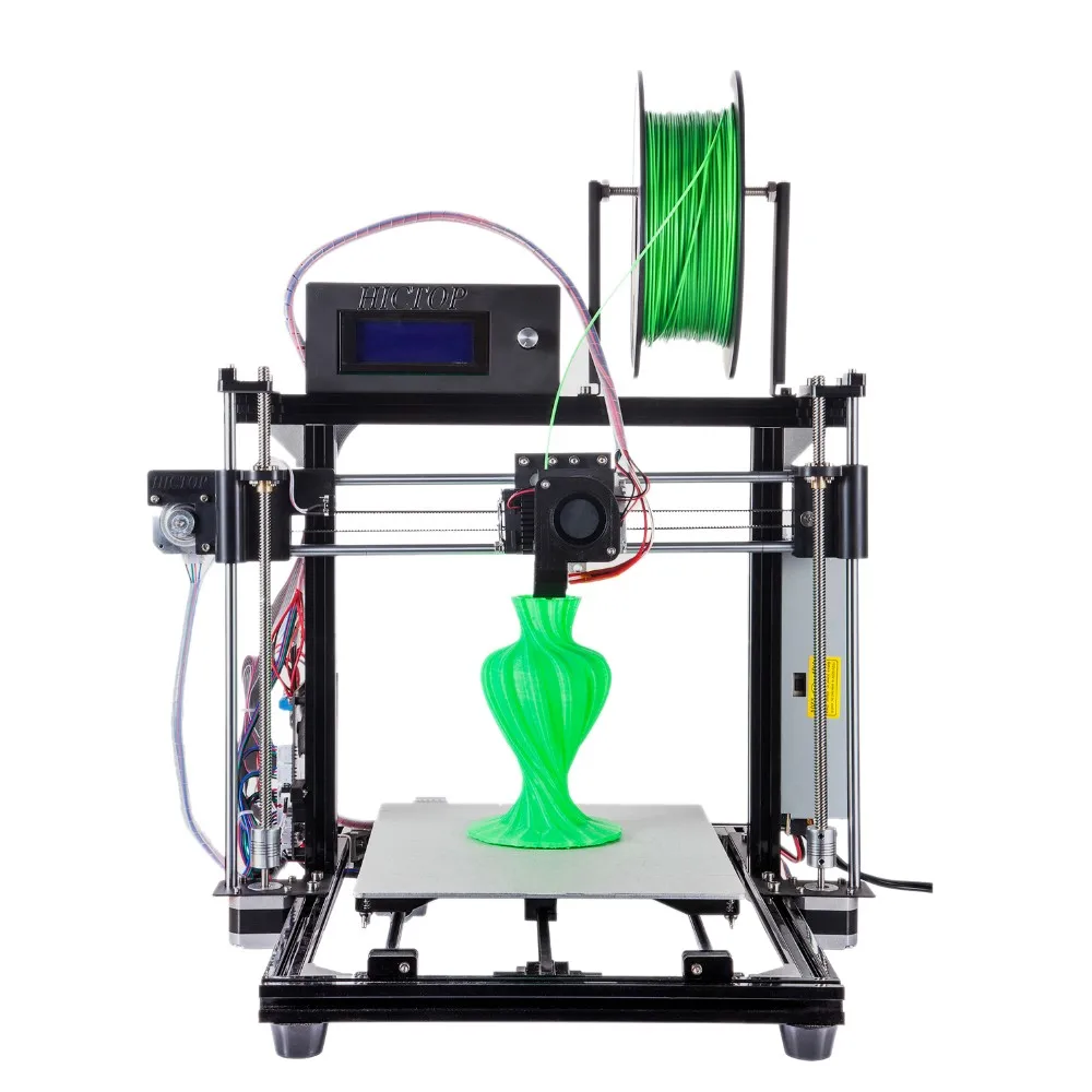  LCD Screen High Quality Precision Reprap Prusa i3 DIY 3d Printer  with Filaments and Kit 