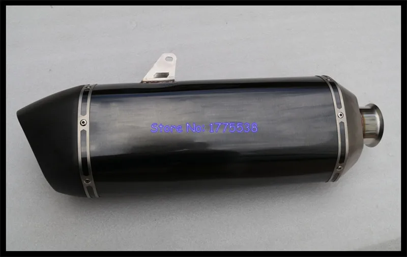 Personalizado ID: 60mm de la motocicleta silenciador de Escape para KTM 1290ADV 1050ADV 1090 1190 moto Escape silenciador de Escape al carbono punta final