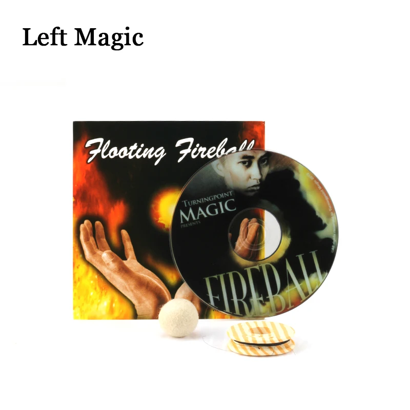 

Floating Fireball ( DVD & Gimmick ) - Fun Magic Tricks Close-Up Street Stage Magic Props Party Gimmick Mentalism Accessories