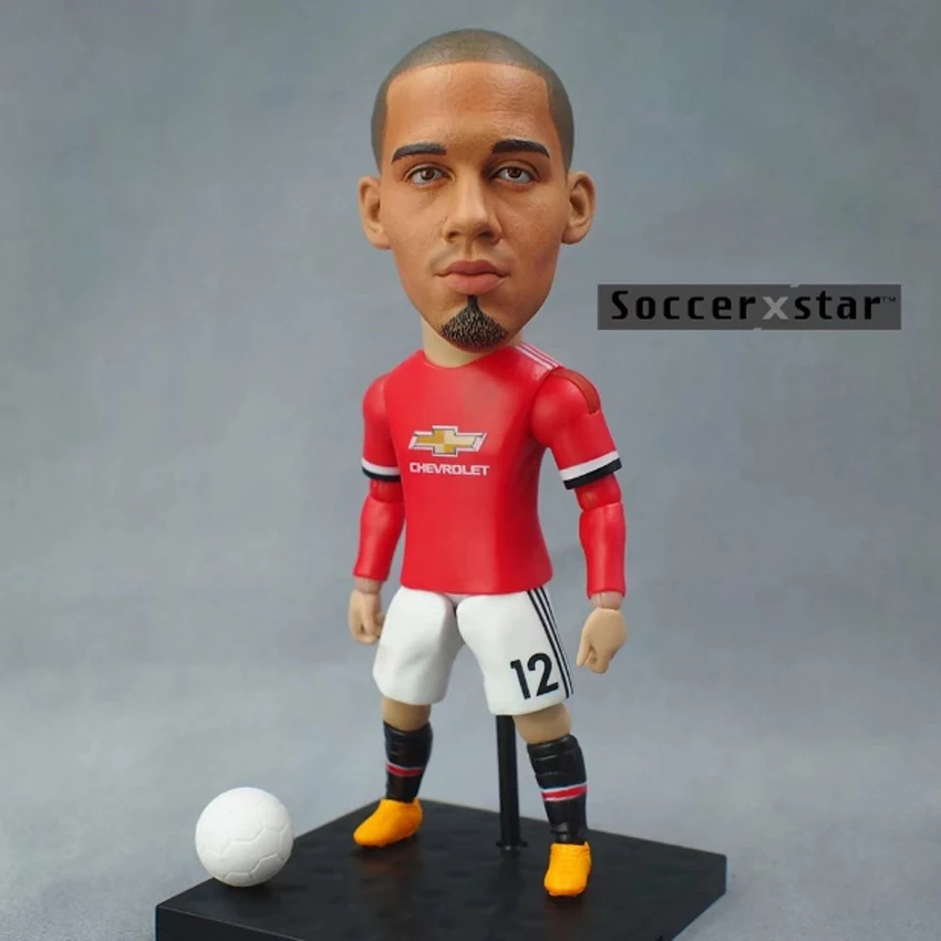 

Soccerxstar Figurine Football Player Movable Dolls 12# SMALLING (MU 2018) 12CM/5in Figure BOX include Accessories