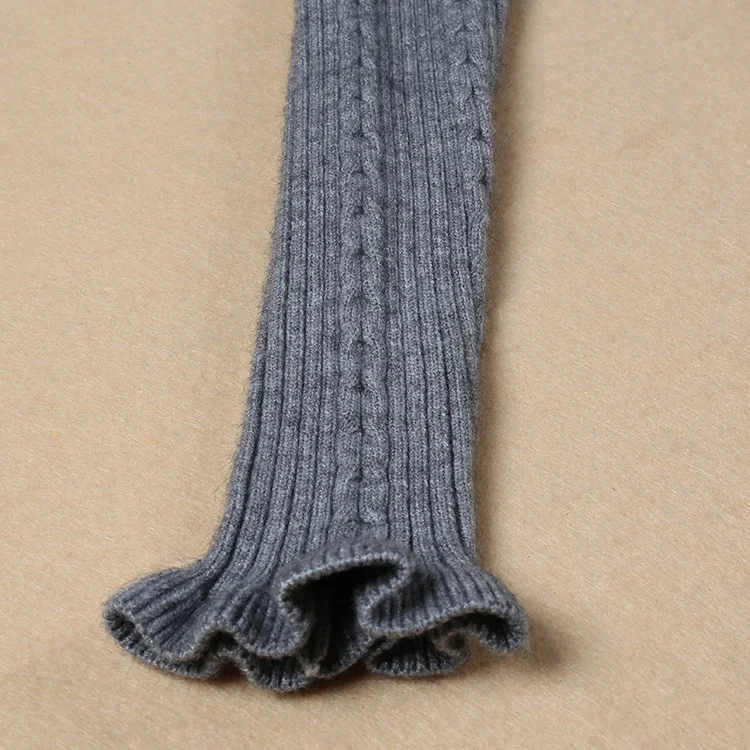 2019 new Fashion half Korean women knitted cashmere sweater slim petal collar shirt Elastic Bottoming Turtleneck Twist Pullover 2019 new Fashion half Korean women knitted cashmere sweater slim petal collar shirt Elastic Bottoming Turtleneck Twist Pullover