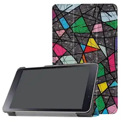 Высокое качество, новый модный Чехол-ручка для samsung Galaxy Tab A 8,0 2017 T380 T385, кожаный смарт-чехол для планшета l0816 #3