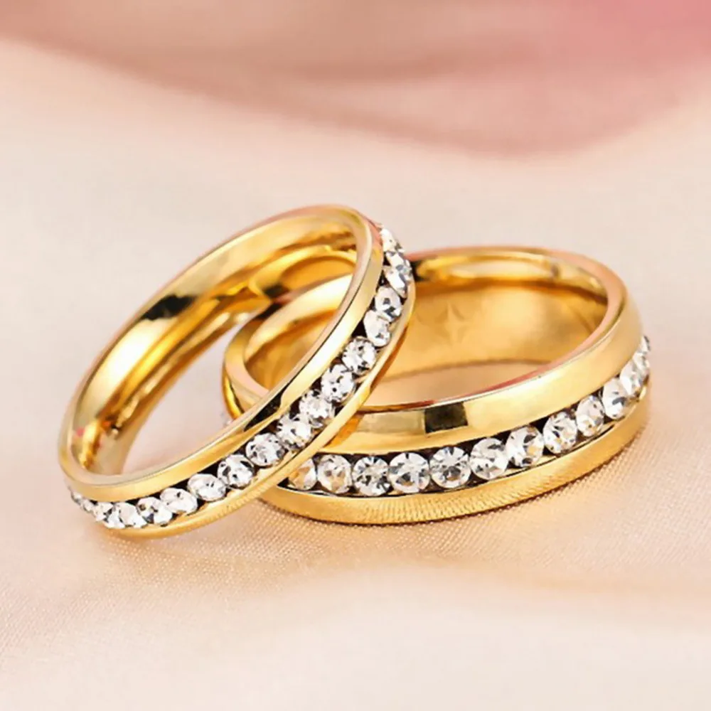 Fashion Lover Forever Love 18K Gold Plated Stainless Steel Wedding Couple  Rings - China Couple Rings and Stainless Steel Rings price |  Made-in-China.com