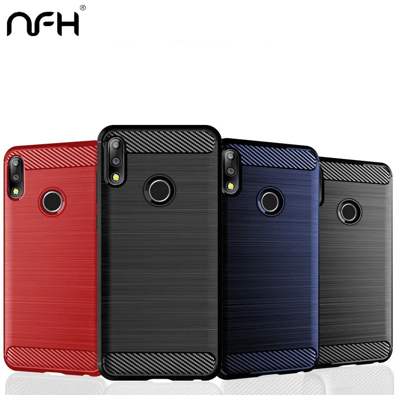

For Asus Zenfone Max Pro M2 ZB631KL 6.26 inch Case For Asus Max Pro ZB633KL Cover Silicone TPU Brushed Texture Phone Case