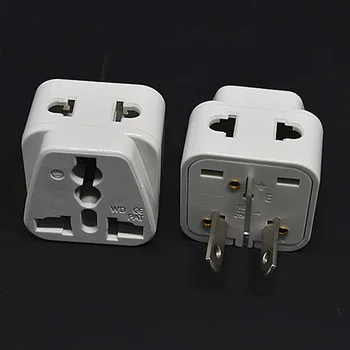 

10pcs White Power Adapter Travel Adaptor 3 pin 10A AU Converter to US/UK/EU Universal AU Plug Charger For Australia New Zealand
