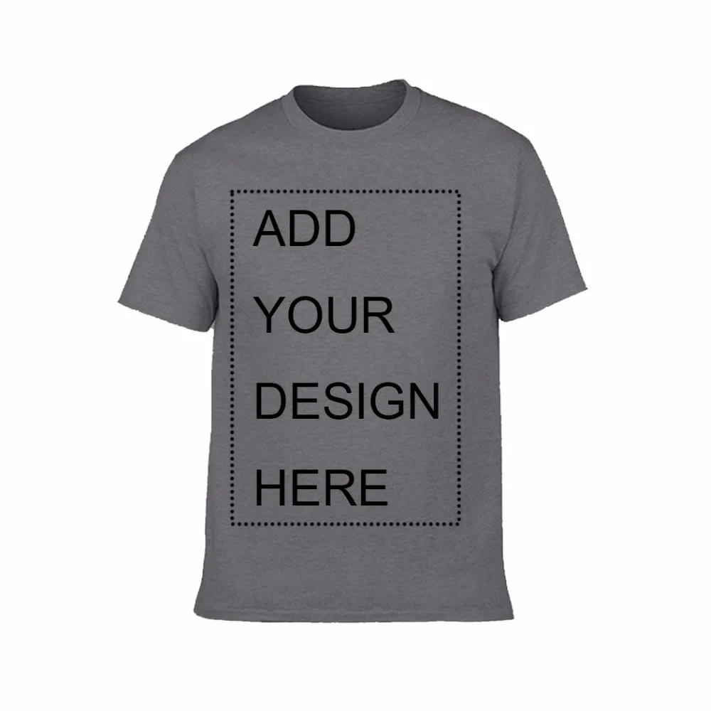 GILDAN бренд индивидуальные мужские футболки печать ваш собственный дизайн Высококачественная дышащая хлопковая футболка для мужчин плюс размер XS-3XL
