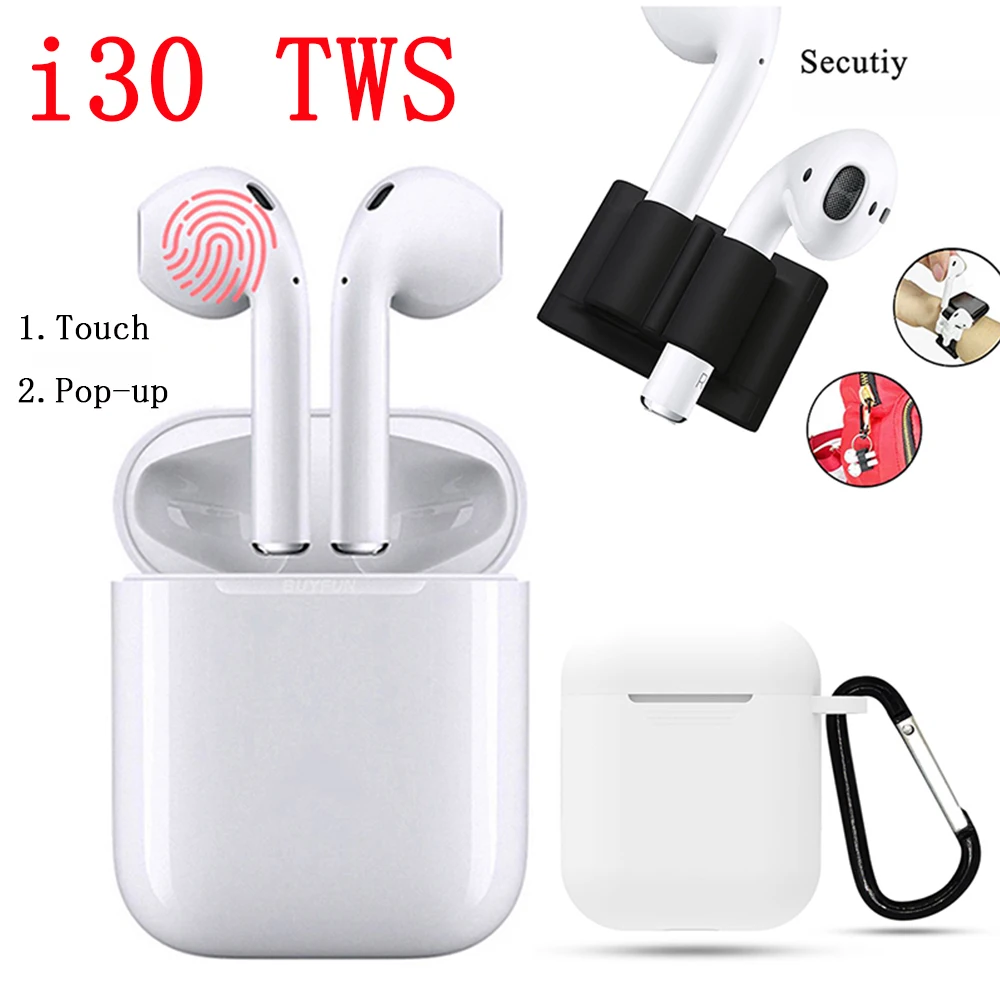 

New I30 tws Mini Earphones Pop Up Window Touch Control with Mic Bluetooth 5.0 Headsets Stereo Sound i60 VS i10 i11 i12 i14 tws
