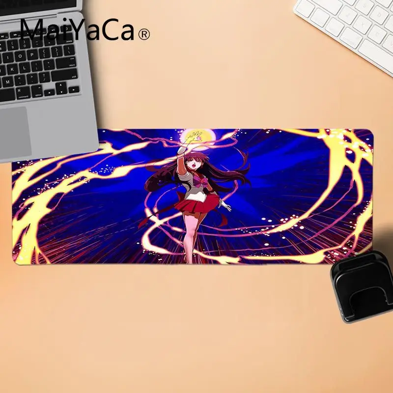MaiYaCa игровой коврик для мыши высшего качества Сейлор Мун геймерская игра коврик для мыши ноутбук игровой Lockedge мыши коврик для мыши - Цвет: LockEdge 30X90cm