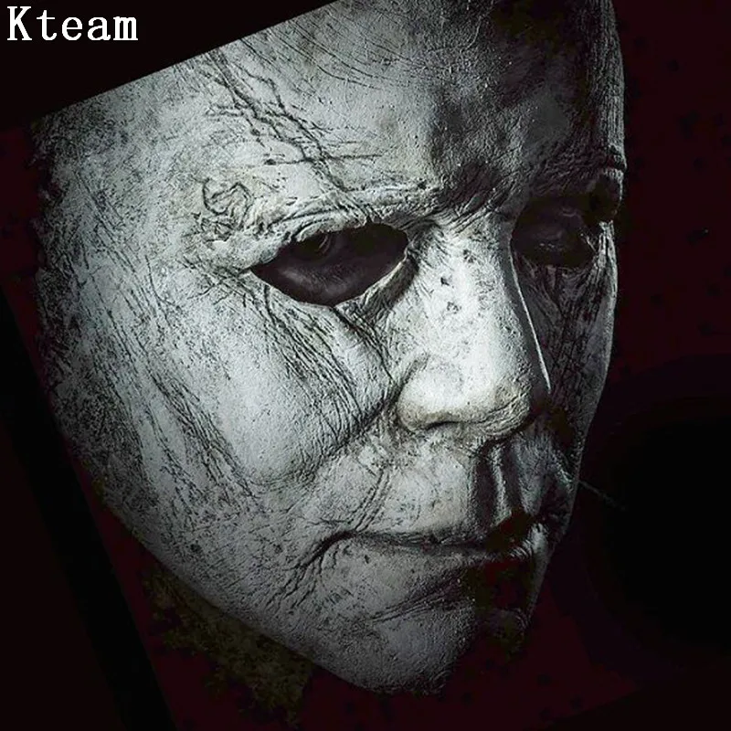 2019 New Hot Movie Halloween Horror Michael Myers Mask Cosplay Adult Latex Full Face Helmet Halloween Party Scary Props Toys