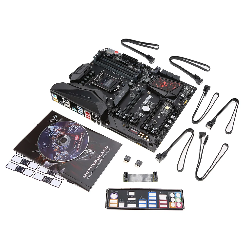 Цветная системная плата iGame Z270 Ymir-X для Intel Z270/LGA1151 DDR4 ATX DDR4 SATA3 USB3.1 M.2 U.2 порты