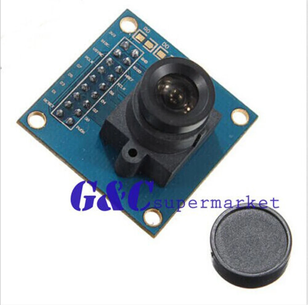 1 шт. VGA OV7670 CMOS Камера Модуль объектива 640x480 SCCB w/I2C Интерфейс | Электронные