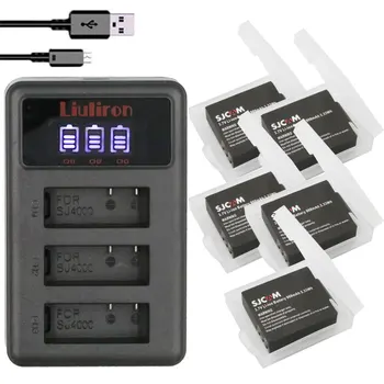 

3.7v 900mah sjcam SJ4000 Battery For SJCAM sj4000 sj 4000 SJ5000 6000 7000 8000 sj9000 C30 M10 action Camera Bateria