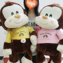 Большой 70 см плюшевая обезьянка игрушка ткань обезьяна кукла подушка подарок на день рождения, Рождественский подарок w6258