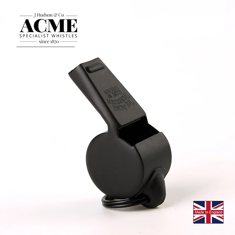 ACME59.5 черный металлический свисток для рефери тренера Черлидинга персональный с
