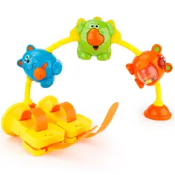 Соединенные игрушки прекрасный игрушка для завязывания развивающие ABS взаимодействие группа коляска игрушки