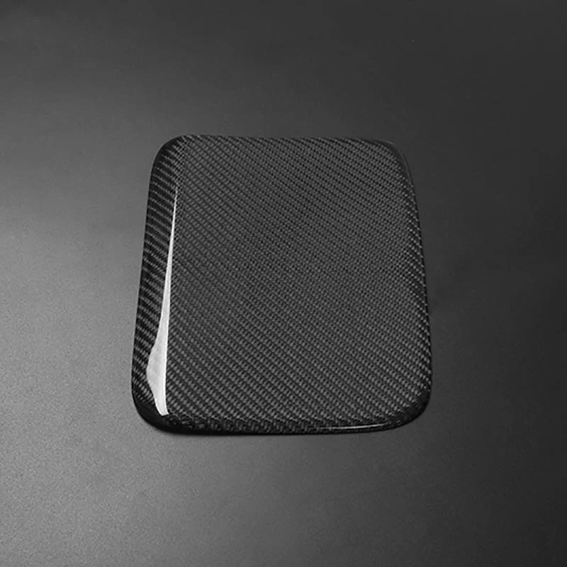 Brand New Real Carbon Fiber Gas Fuel Cap Door Cover Pad Decal Sticker