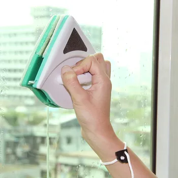 

Useful Double Side Glass Cleaning Brush Magnetic Window Cleaning Magnets Household Cleaning Tools