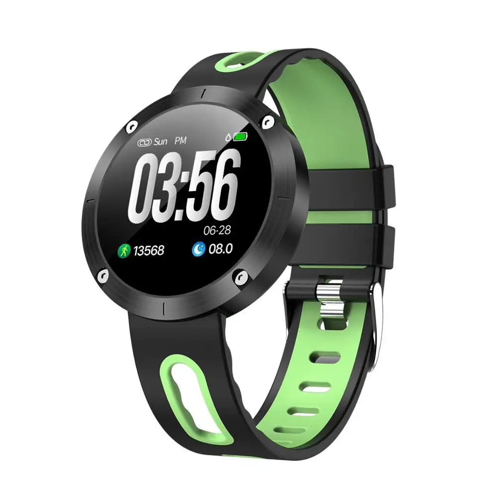 Смарт-часы DM58 плюс IP68 водонепроницаемый монитор сердечного ритма кровяное давление умные часы для плавания для мужчин и женщин спортивные фитнес-часы DM58S - Цвет: DM58S Green