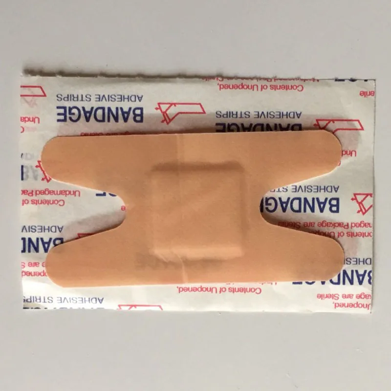 

100PCS/LOT H-type band-aid joint wound patch outdoor emergency care bandage finger stickers breathable band-aids