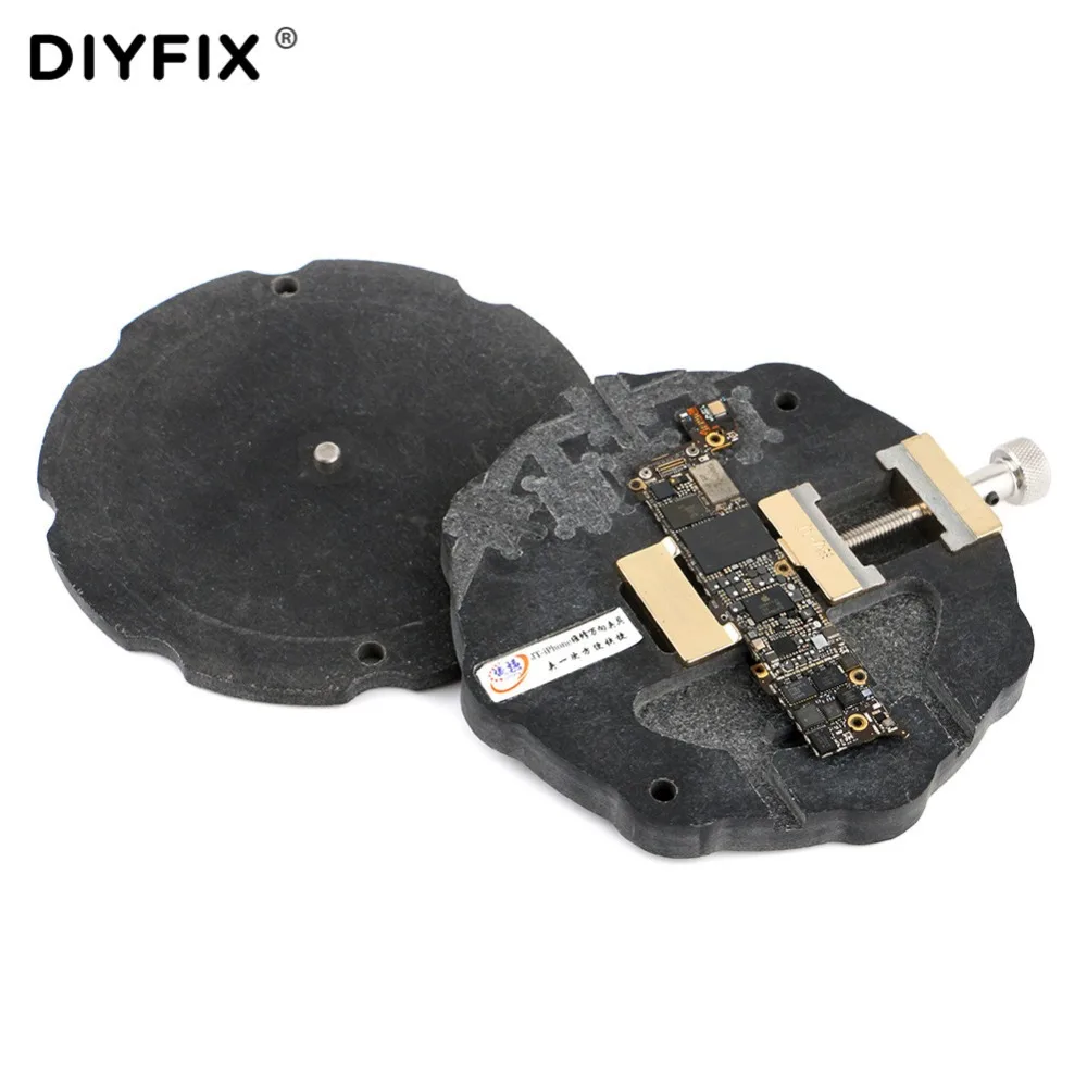 

DIYFIX Universal Circuit Board PCB Holder Jig Fixture Rotatable Work Station for iPhone iPad Android IC Chip Repair Tool